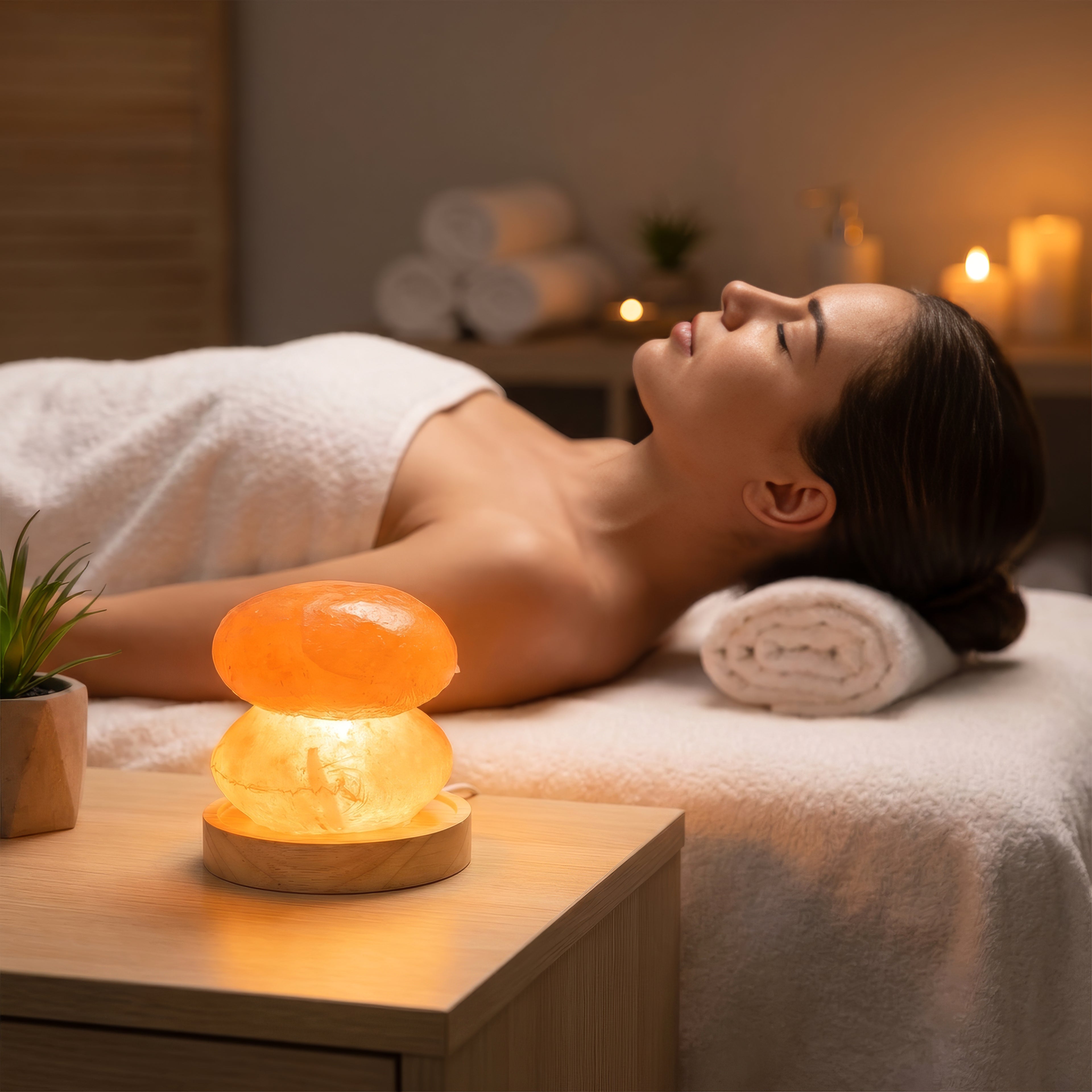 Himalayan Pink Salt Lamp – Natural Glow for Home Wellness | Pinkhub