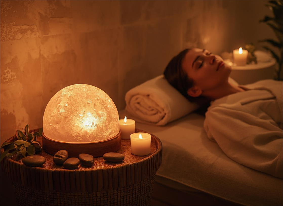 Himalayan Pink Salt Lamp – Natural Glow for Home Wellness | Pinkhub