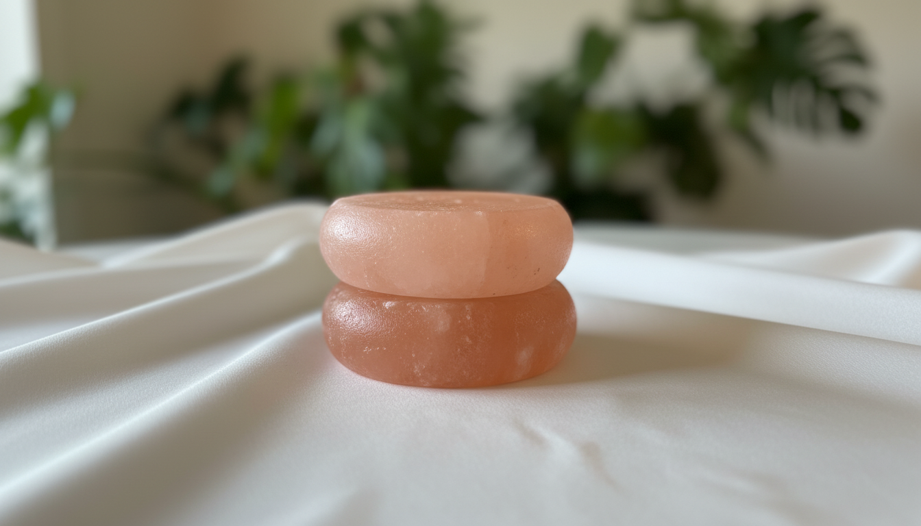 Himalayan salt stone massage therapy for stress relief