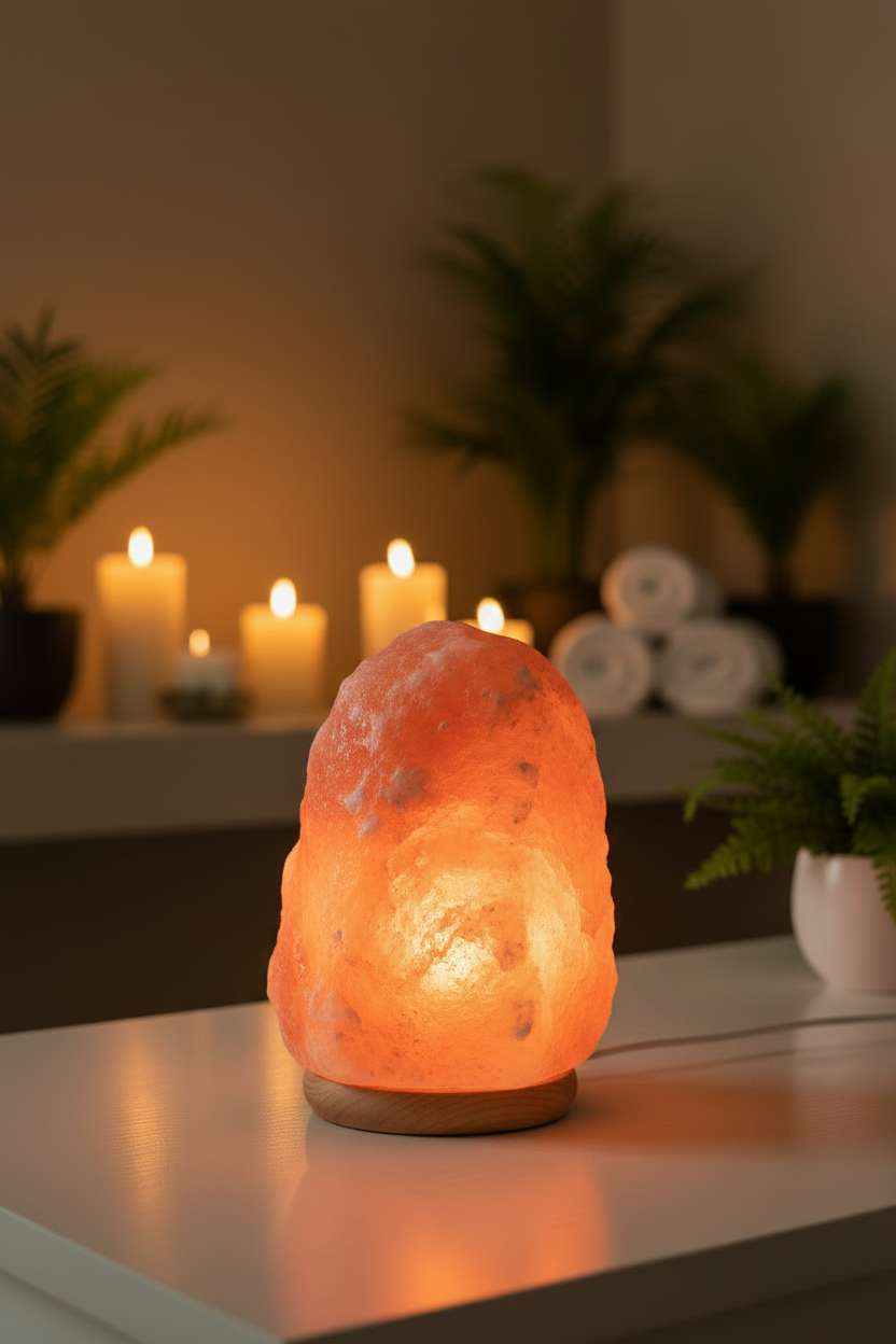 Himalayan Pink Salt Lamp – Natural Glow for Home Wellness | Pinkhub